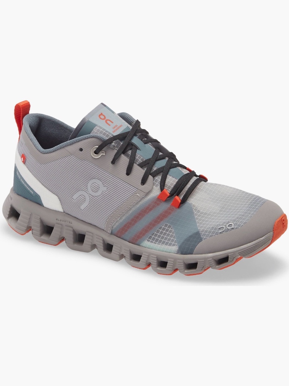 ON | Women’s Cloud X Shift in Alloy/Red, Size 9